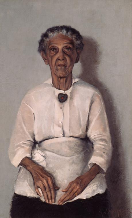 Portrait of My Grandmother by Archibald J.Motley, Jr.