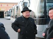 Visits Pyongyang Trolley Factory