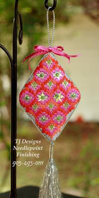 Bargello Ornaments from Needlepoint Now