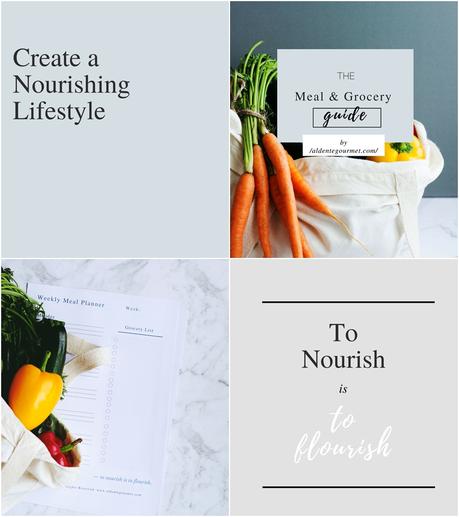 Introducing ''The Meal & Grocery Planner Guide'' with Recipes Ideas + Free Printable Planner