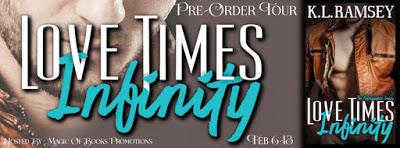 Pre-Order Tour: Love Times Infinity by K.L. Ramsey