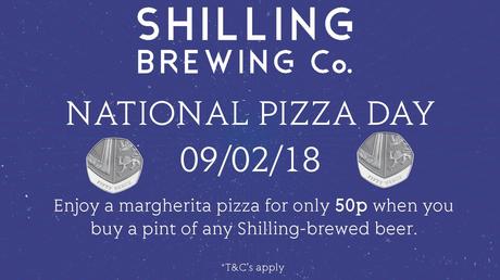 Celebrate National Pizza Day with Shilling Brewing Co