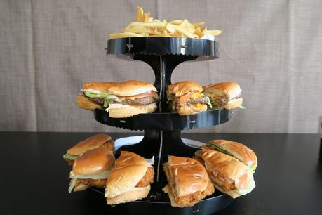 Burger and Fries Tower