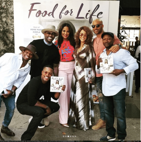 Laila Ali Celebrates New Cookbook With Celeb Friends