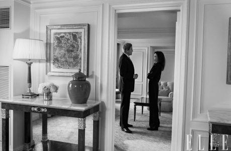 Angelina Jolie Discuss Violence Against Women With John Kerry For ELLE