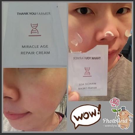 Samples: Thank You Farmer Miracle Age Repair Cream . 🍀 Day 8 of #februaryflings hosted by @skincareblue @aplaceforthese . Another sample from my @shopamabie haul. This one is from Thank You Farmer, I have seen a lot of this brand from Instagram, very i...