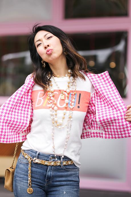 From Grandma with Love // Pink Gingham Jacket