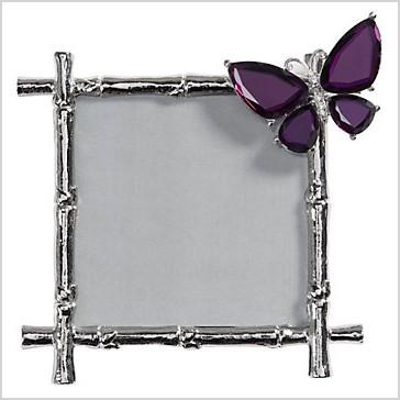 p 11628 butterfly jeweled frame