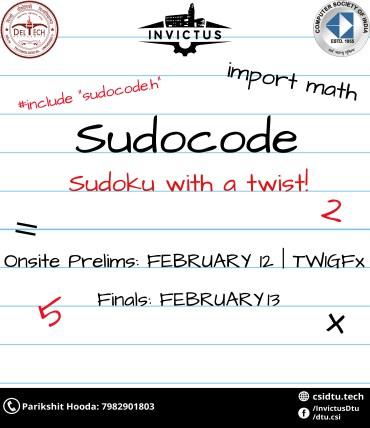 Attractions of Invictus 2018 (CSI-DTU Techfest)