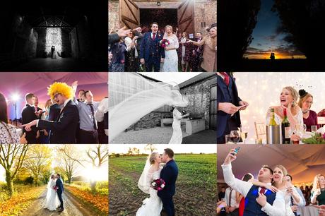Yorkshire Wedding Photography Barn Venues Collage of The Normans Weddings