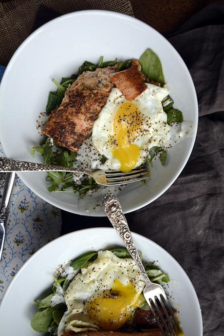 simple salmon and egg salad simple salmon and egg salad