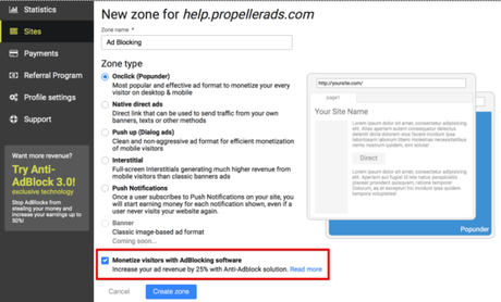 How To Integrate Propeller Ads To Bypass Adblock On Your Website?