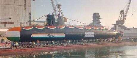 Karanj – The Third Scorpene Submarine For The Indian Navy Launched