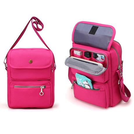 Nylon crossbody bags for travel