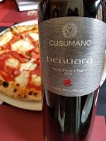 #NationalPizzaDay at Il Canale with Cusumano Winery Nero d’Avola