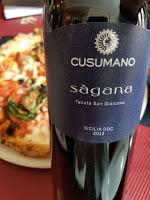 #NationalPizzaDay at Il Canale with Cusumano Winery Nero d’Avola