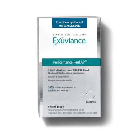 performance peel, exuviance performance peel, anti aging, skincare, fine lines, wrinkles