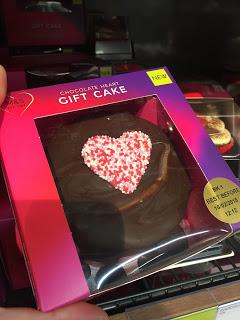Marks & Spencer Chocolate Heart Gift Cake