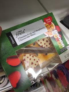 Tesco Finest Passion Fruit & Raspberry Cheesecake Slices