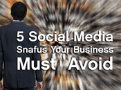 Social Media Snafus Avoid