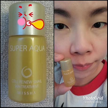 Samples: Missha Super Aqua Cell Renew Snail Skin Treatment . Day 11 of #februaryflings hosted by @skincareblue @aplaceforthese . Another Missha toner sample size, I got this one from Hmart too when I purchase the full-size snail toner. I really like th...
