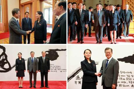 Kim Jong Un Meets High-Level Delegation