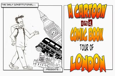 A #Cartoon & #ComicBook Tour of #London No.38: #CaptainAmerica In London Part 1