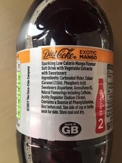 diet coke exotic mango