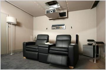 how to turn a bedroom into a home theater
