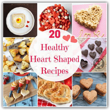 Valentine's Day doesn't have to be an overdose of sugar or pink food coloring! Enjoy by eating well with these   healthy heart shaped recipes for kids.