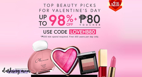 Shopee celebrates twice the love this Valentine’s Day  with gift selections at up to 90% off