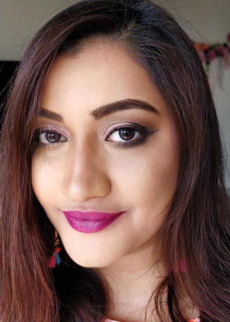 MAC Rebel lipstick on indian skin
