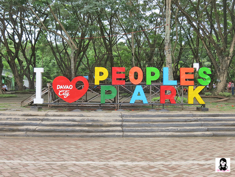Strolling Around Davao City Davao People's Park | Blushing Geek