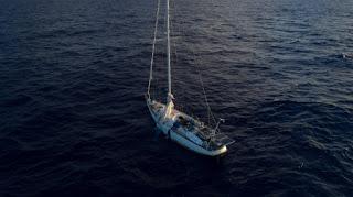 Volvo Ocean Racing Team Finds Abandoned Ship on Stage 6 of the Race