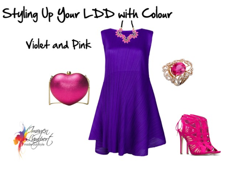 9 Ways to Style Up Your Little Dark Dress with Colour