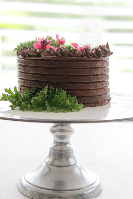 Mini Layered Chocolate Cake