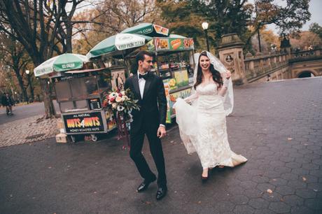 Natalie and Jason’s Wedding Underneath Bethesda Terrace