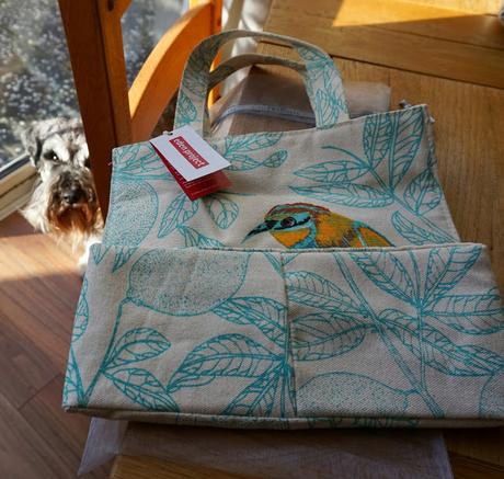 Ulster Weavers (Eden Project collection) tote bag and Toby - Carrie Gault 2018