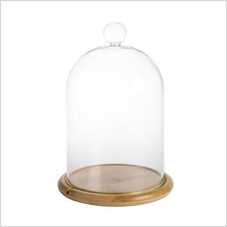 large glass dome bell jar