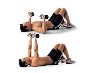 Chest press on discount mat