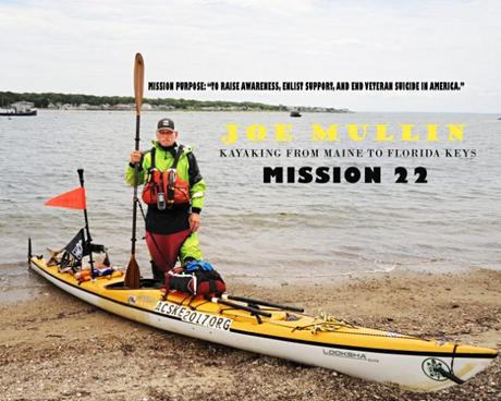 Kayaker Paddling From Maine to Florida to Support Veterans