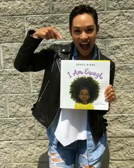 Empire Star Grace Byers Prepping Release Of New Book  “I Am Enough”