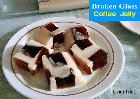 Broken Glass Coffee Jelly Recipe @ treatntrick.blogspot.com
