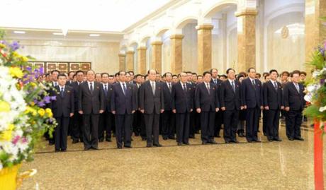 DPRK Government Officials Visit Ku’msusan on DOTSS