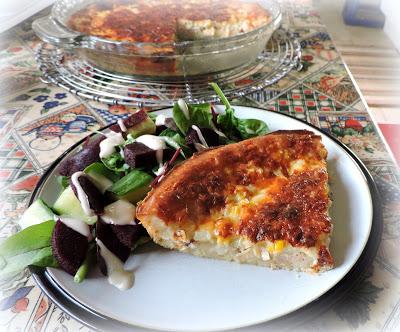 Tuna, Cheese & Corn Dinner Pie