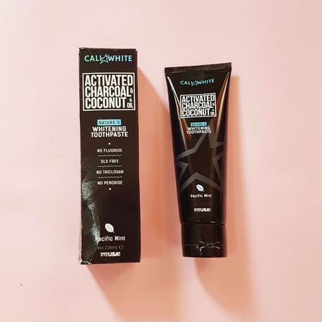 Cali White Activated Charcoal & Organic Coconut Oil Toothpaste Review
