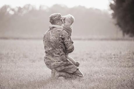 Military deployments and navigating motherhood during them. 