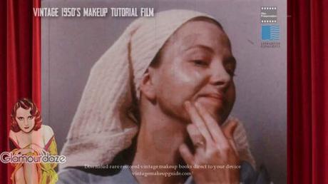 vintage-1950s-makeup-tutorial-foundation vintage-1950s-makeup-tutorial-foundation