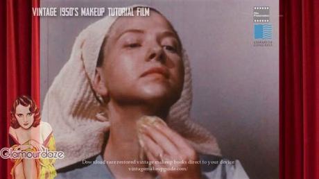 vintage-1950s-makeup-tutorial-foundation vintage-1950s-makeup-tutorial-foundation