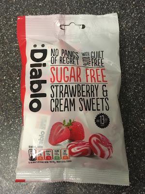 Today's Review: Diablo Sugar Free Strawberry & Cream Sweets